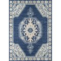 Momeni Anatolia Traditional Area Rug, Navy - 3 ft. 3 in. x 5 ft. Rectangle ANATOANA-3NVY3350